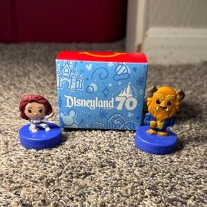 Disney 70th Anniversary Collectibles - Black Widow & Beast